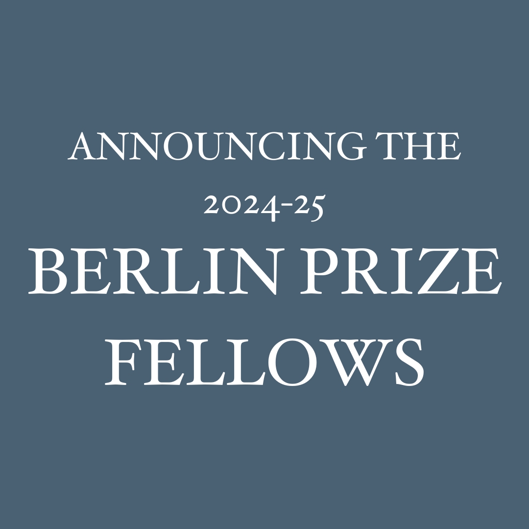 The American Academy in Berlin is proud to announce the recipients of the 2024-25 Berlin Prize. We look forward to welcoming another class of outstanding scholars, writers, & artists to the Hans Arnhold Center.⁠ More about the fellows & their projects: buff.ly/4aY9Vyi