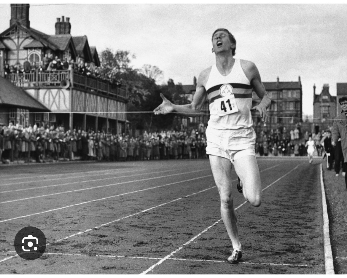 70 years ago today, former Beechen Cliff student Sir Roger Bannister became the first person to run a mile in under four minutes, a target that existed purely in the realms of the fantastical until, on that blustery Oxford day in 1954, he subverted the possible. @SportBeechen