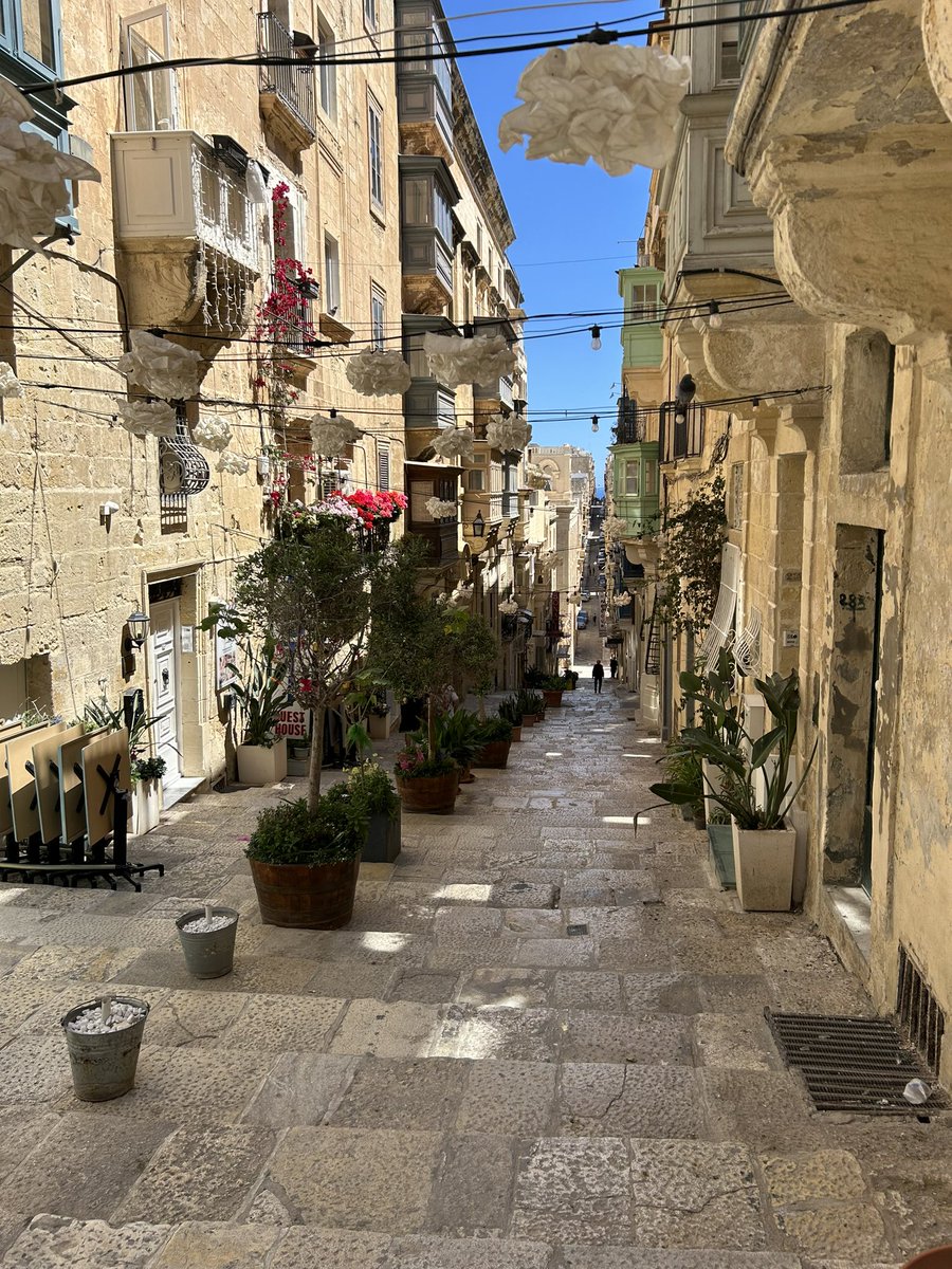 Valletta is good for the step count. Literally.