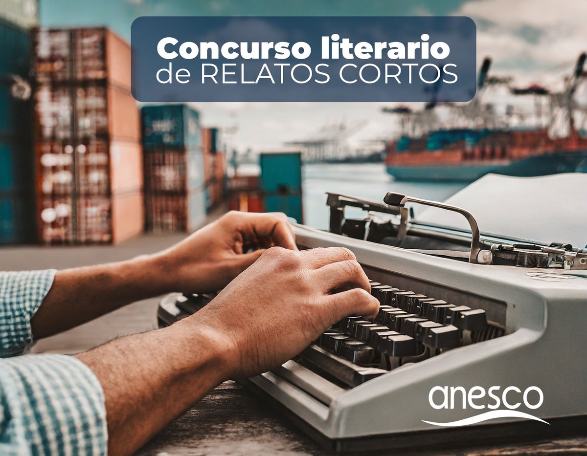 📖⚓️ ¿Se te ocurre una historia que gire en torno al mundo de la #estiba? Anímate y participa en el VI #Concurso Literario de #Relatos Cortos: Estiba Portuaria” que organiza @anesco_es. Este año cuenta además con un tercer premio. ℹ️ Información y bases 👉 lc.cx/GZG19o