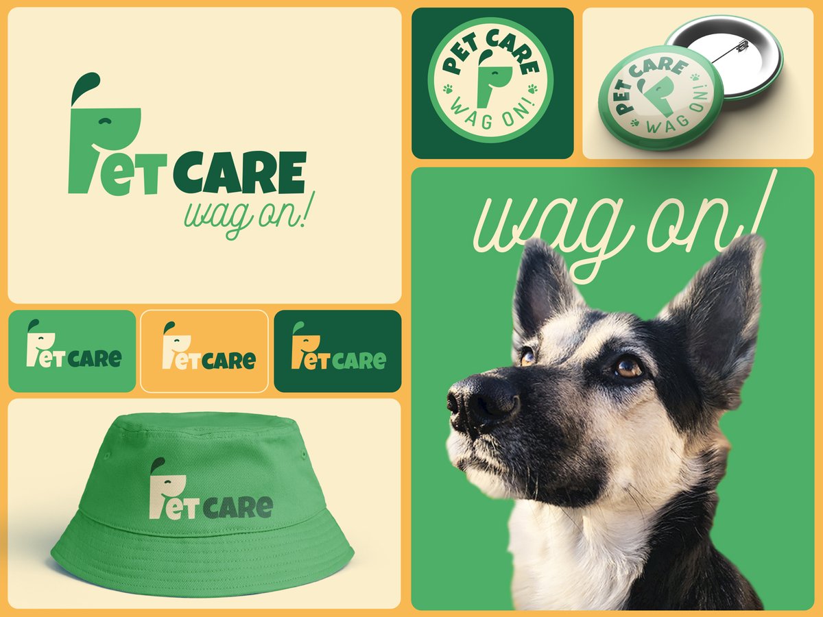 Pet Care - logo design concept