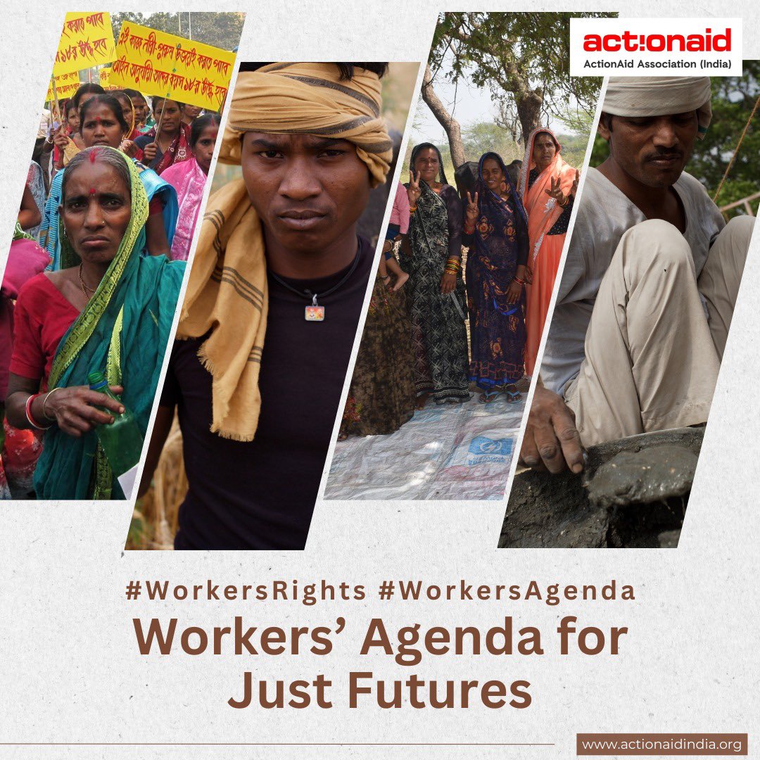 #WorkersRights #WorkersAgenda Workers’ Agenda for Just Futures Did you know that over 90% of India’s workers are employed in the informal sector? This means that they lack job security, benefits, and legal protections. After a process of listening to workers across the country…