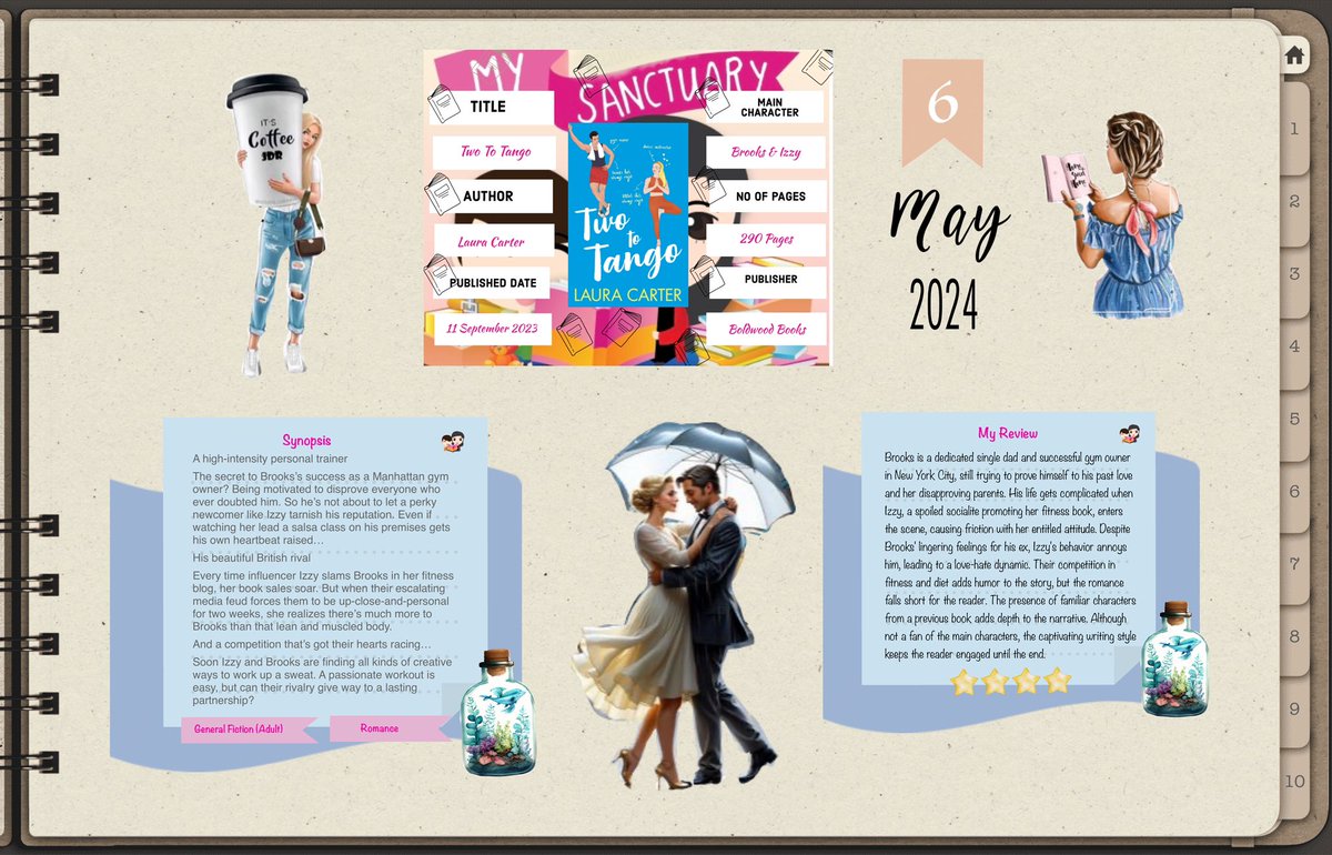 hsiau_wei's tweet image. #TwoToTango #NetGalley. @LCarterAuthor