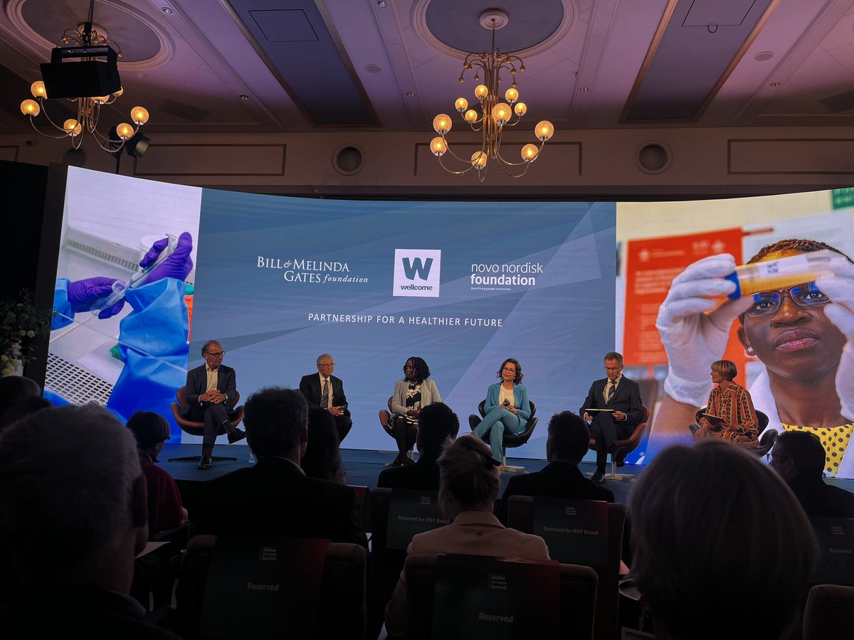 Look forward to speaking at this summit tomorrow. New partnership just announced between @wellcometrust @novonordiskfond @gatesfoundation to address complex societal challenges including climate change, infectious diseases and cardiometabolic disease