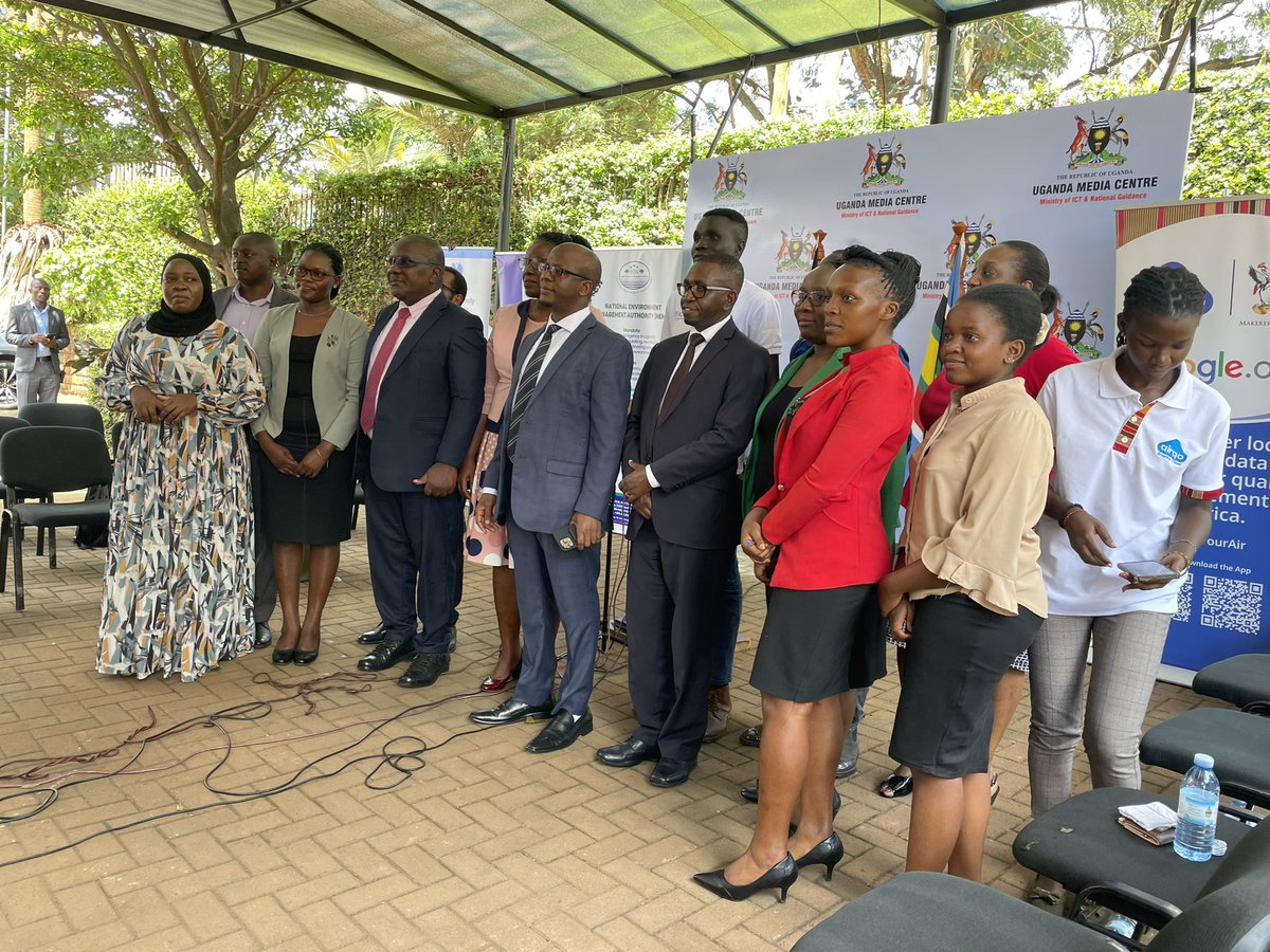 I’ve spent the past few months coordinating and liasing with Environment inspectors within @nemaug and other key stakeholders , @AirQoProject , @KCCAUG , @Lung_Institute and @usmissionuganda in preparation for the 2024 Air Quality Awareness Week which has been launched today😊.