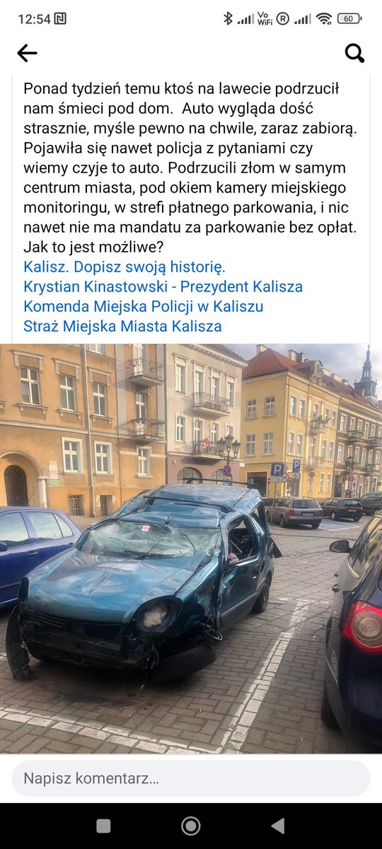 tom_ash86's tweet photo. Moje miasto, takie piękne... (Zrzut ekranu z profilu mojego znajomego na Facebooku) https://t.co/PXNXcJ0gB1