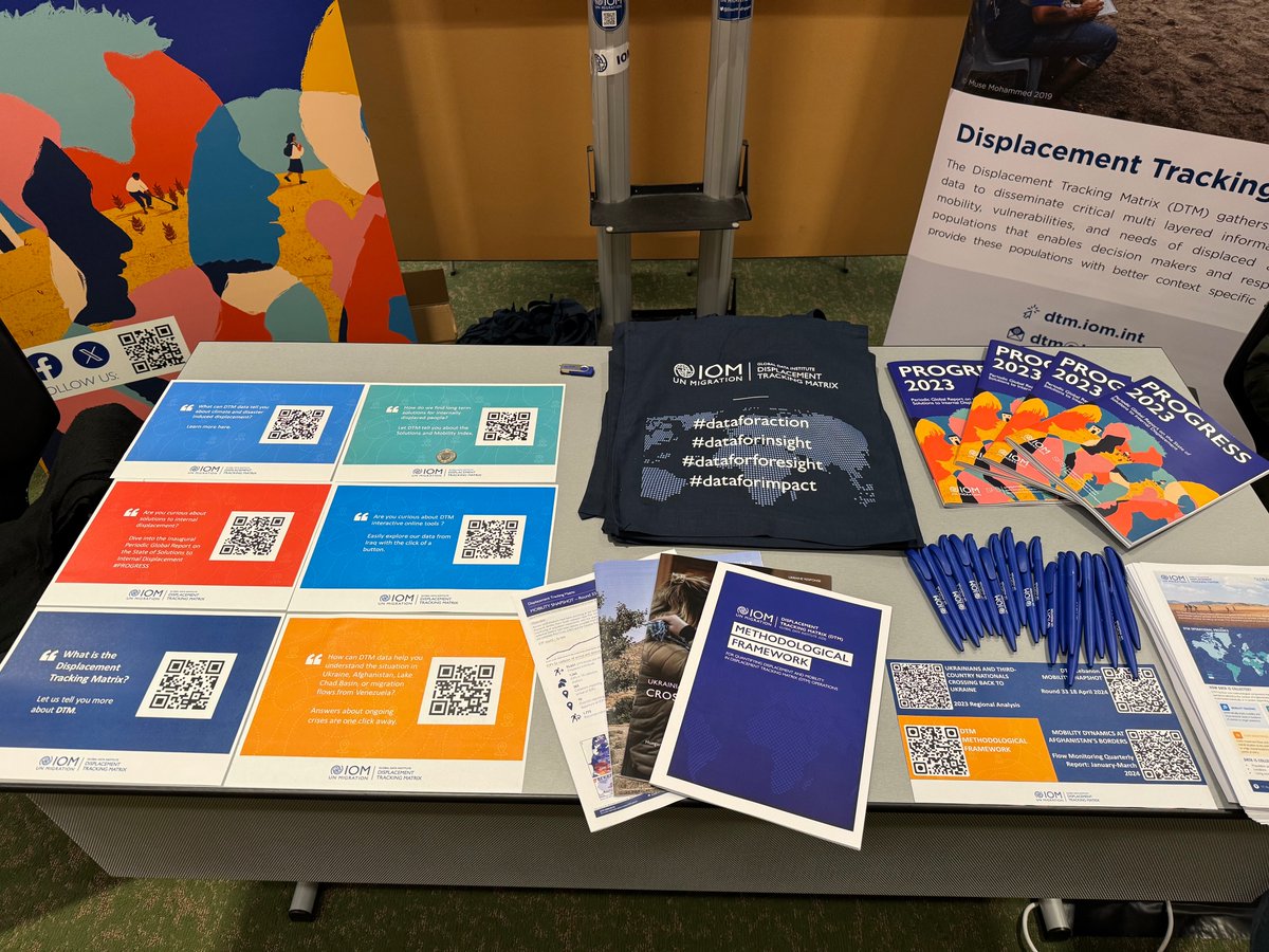 📣 It's Week 2 of Humanitarian Networks and Partnerships Weeks @LEP_HNPW If you are participating in person at the International Conference Centre Geneva -CICG from 6 to 10 May 2024, stop by the DTM exhibit at table 24 #HNPW2024 #Data4Action @IOM_GDI