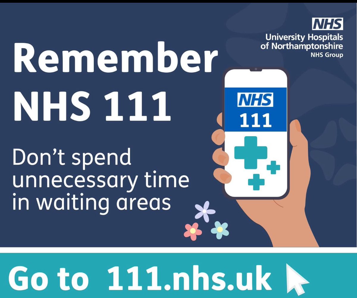 During Bank Holidays, there is always extra demand for our emergency care services. If you think you need medical help right now, 111 online can tell you what to do next and direct you to the right local service. orlo.uk/nhs111_I4x7U Thank you for your support 💙