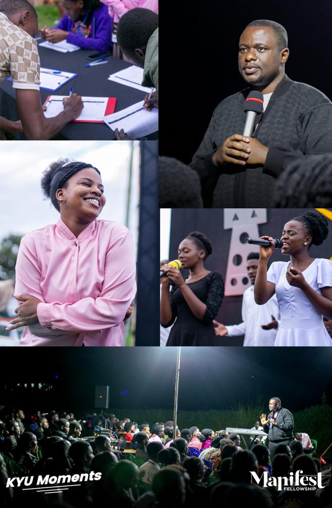 📸MANIFEST KYU 166 MOMENTS Join us this Wednesday, the 8th of May for another encounter in the presence of God. 🕔 Time: 5pm 📍Location: Kyambogo College Pitch. A day in God's presence is better than any other elsewhere 🙌 #ManifestKyambogo #MyGreatPriceVI