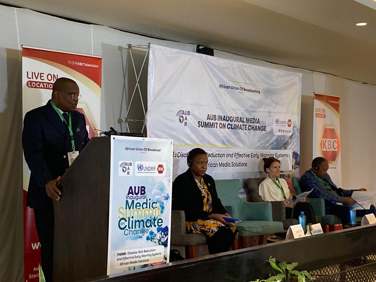 🌍Journalists from all over Africa are gathered in Nairobi today for the first AUB Media Summit on Climate change and #DisasterRiskReduction !
@KBCChannel1 @UnionUar