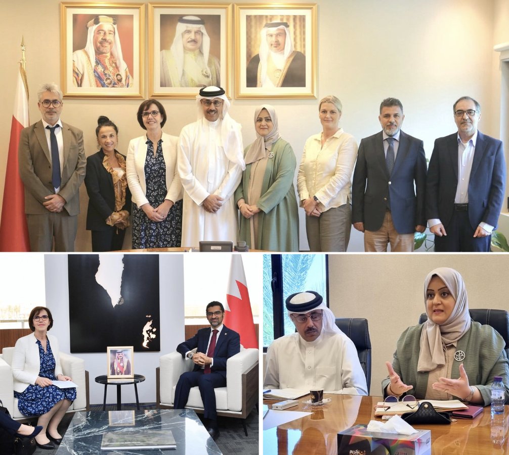 🇧🇭 Very grateful for warm welcome and political and extensive discussion in Bahrain.

With H.E. Eng. Wael bin Nasser Al Mubarak, (@mun_bahrain), we highlighted the challenge of raising funds for @WOAH to benefit #AnimalHealth and maintain its independence.