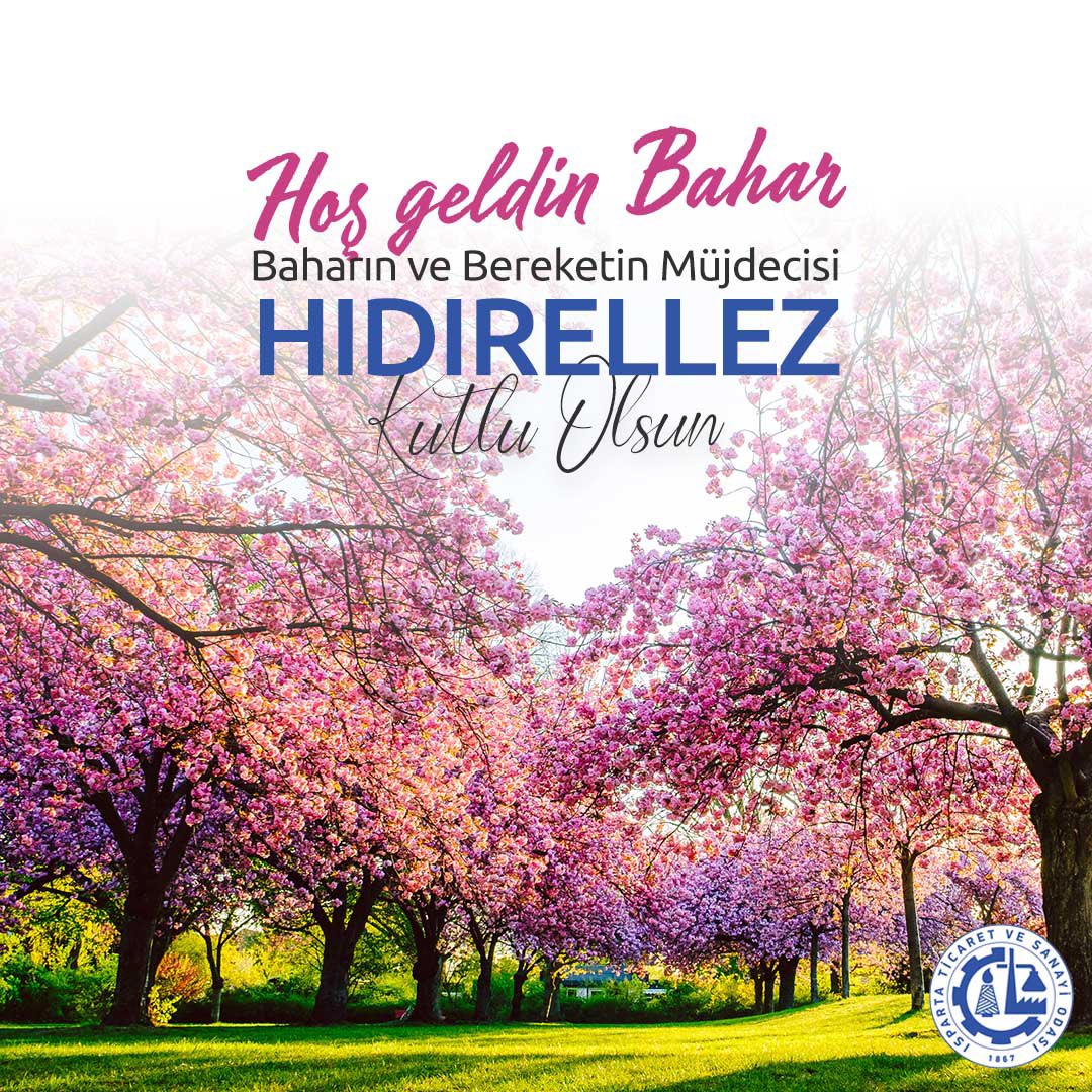 Bereketin ve bolluğun müjdecisi Hıdrellez’i kutluyor, Ülkemize, insanlığa ve yeryüzüne sağlık ve esenlikler getirmesini diliyoruz🌸

#hoşgeldinbahar #hıdırellez #ispartaticaretvesanayiodası #ısparta