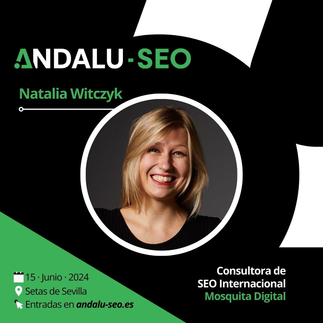 📢 ¿Te gusta el SEO Internacional? 🌍 si es así, mañana tenemos una cita con Natalia @witczyk 

👉CEO en Mosquita Digital y experta en #SEOInternacional. Charlaremos sobre su ponencia en #AndaluSEO y resolveremos dudas en directo. 💬

📅 7/05
🕔 17 pm
💻 Youtube

#EventoSEO #SEO