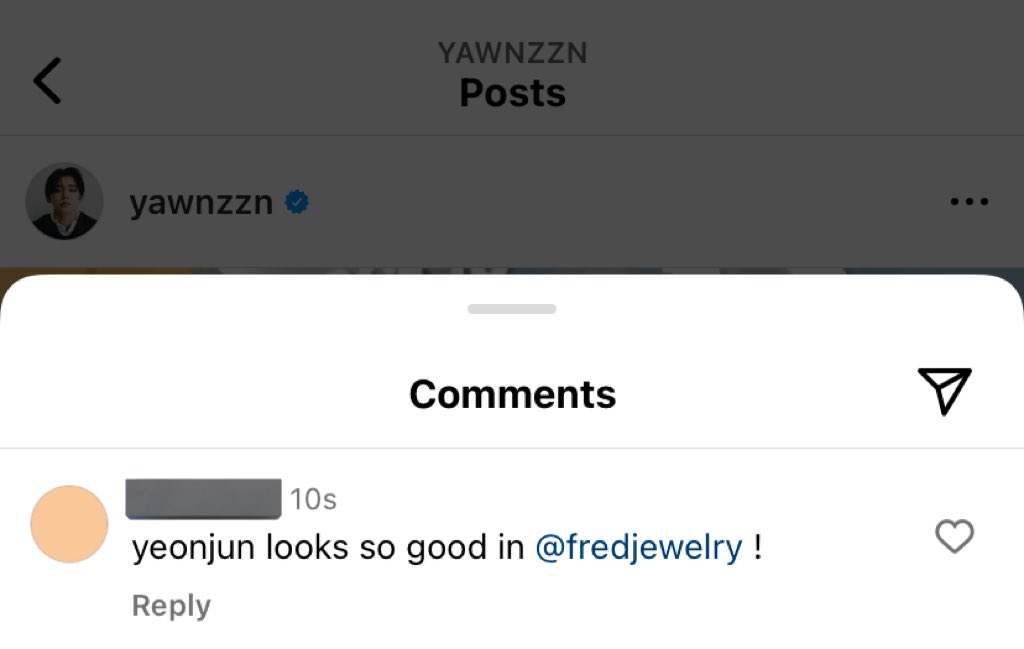 guys lets do this rn !!!! try to make your comments unique and dont forget to especially tag @/fredjewelry’s official ig acc