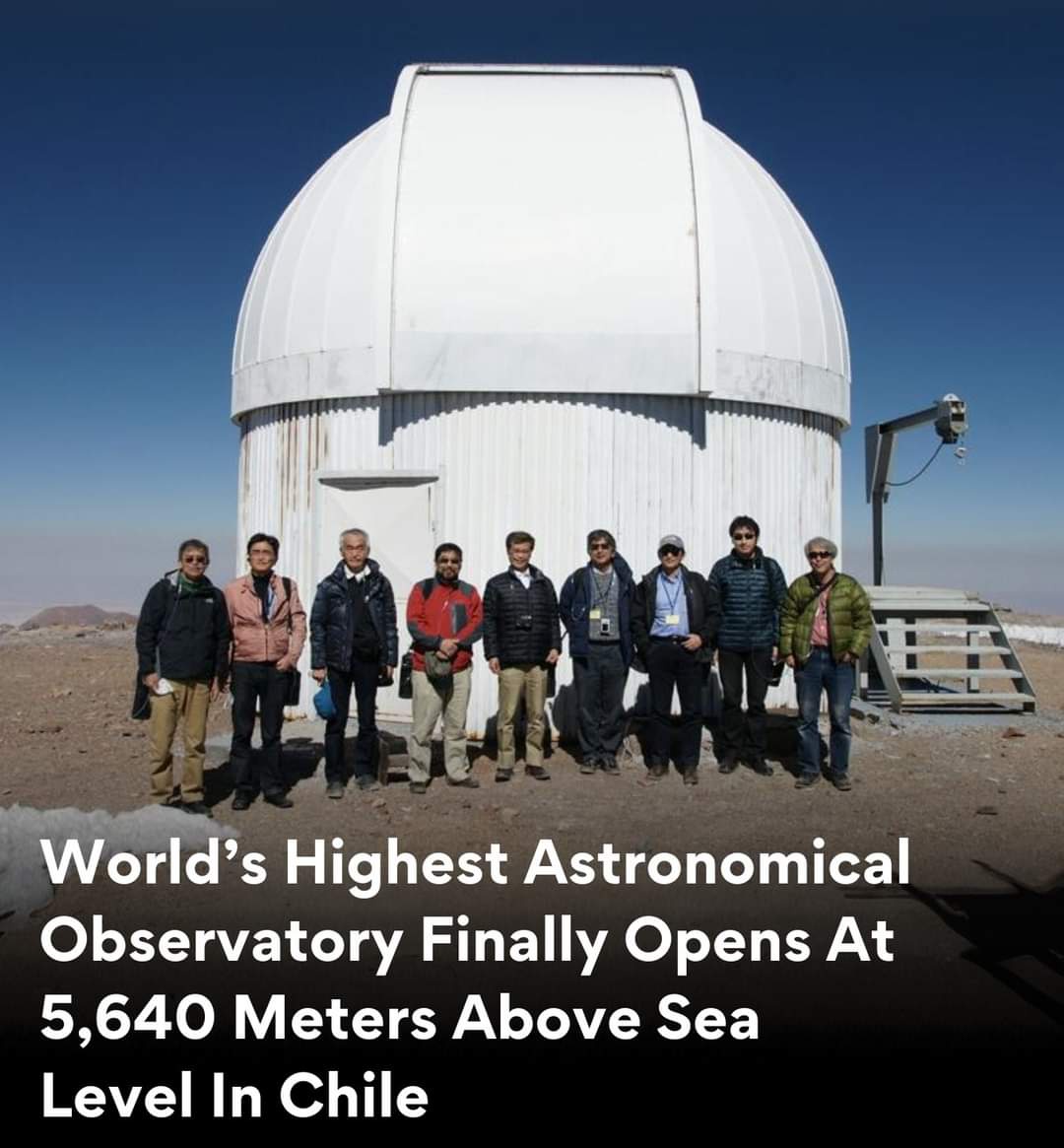 The University of Tokyo Atacama Observatory (TAO), located at an astonishing 5,640 meters above sea level in Chile’s Atacama Desert, is now operational. #organicfarming #design #valueinnovation #nobletransformationhub