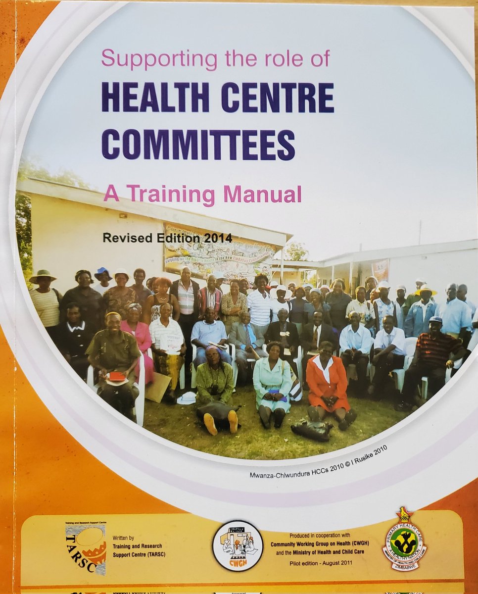 Strengthening Health Center Committees for people centred health systems in 🇿🇼 #Zimbabwe <a href="/CWGH1/">CWGH-Zimbabwe</a> <a href="/MoHCCZim/">Ministry of HealthZW</a> <a href="/WHO_Zimbabwe/">WHO Zimbabwe</a> <a href="/UNICEFZIMBABWE/">UNICEF ZIMBABWE</a> #SocialParticipation