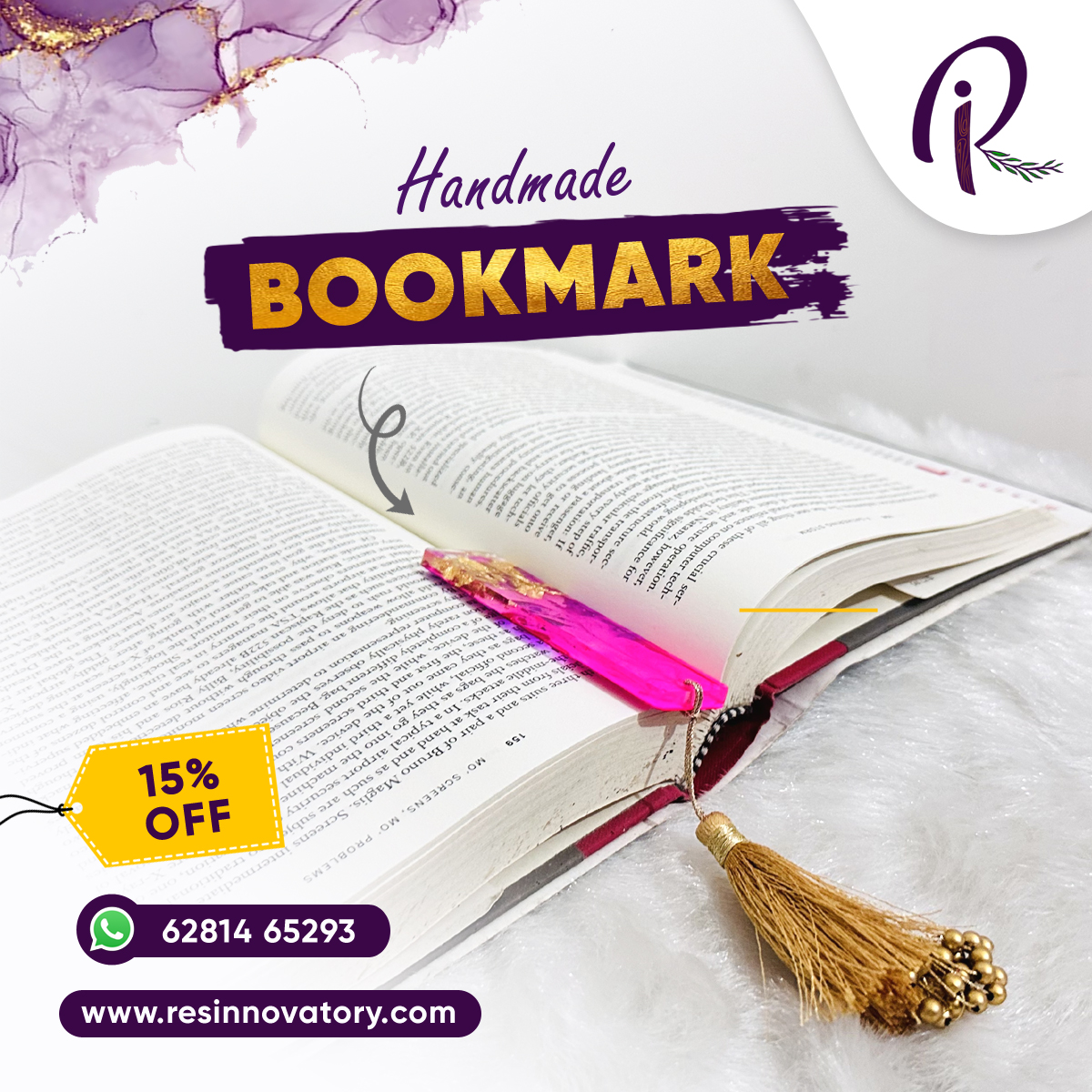 Handmade Resin Bookmark for Gifting & Book Lovers
resinnovatory.com/collections/re…

#resinnovatory #resincoasters #resinart #personalisedgifts #resinframe #resinbookmark #bookmark #bookmarkshop #books #bookshelf #bookslovers #bookstagram