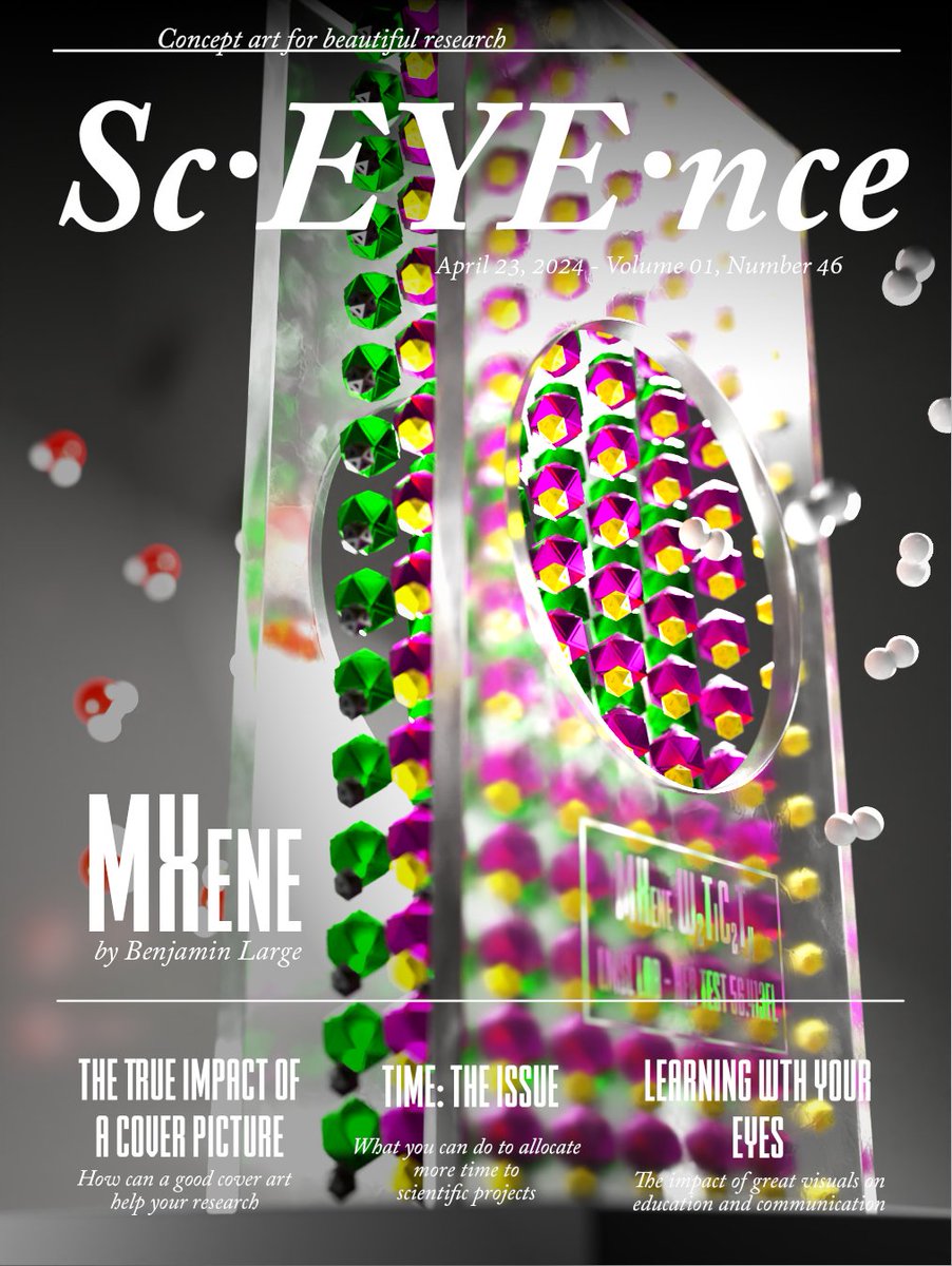 Just read an amazing article by @banasori and @anupmathakur92 about a novel MXene that improves hydrogen fuel cells! I designed a cover art to showcase this development in sustainable energy!

Full text on @ChemRxiv!

#sciart ⌬ #research ⌬ #chemistry
