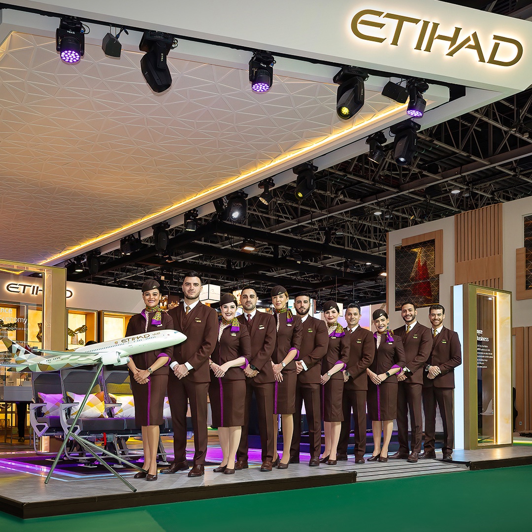 We're excited to kick off the Arabian Travel Market today! ✈️ Join us at our stand ME0620 until the 9th of May, to discover our award-winning products and latest updates. #ATMDubai #Etihad