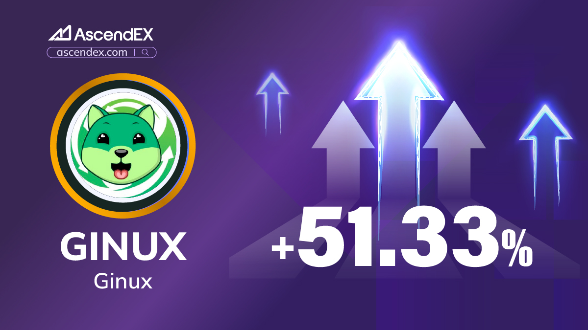 🚨 Price Alert! 🚀 $GINUX Jumps Up to 51.33% in 24 hours on AscendEX! @GreenShibaCoin 💰Trade now👉ascendex.com/en/cashtrade-s… #GINUX #AscendEX #Crypto #CryptoCommunity