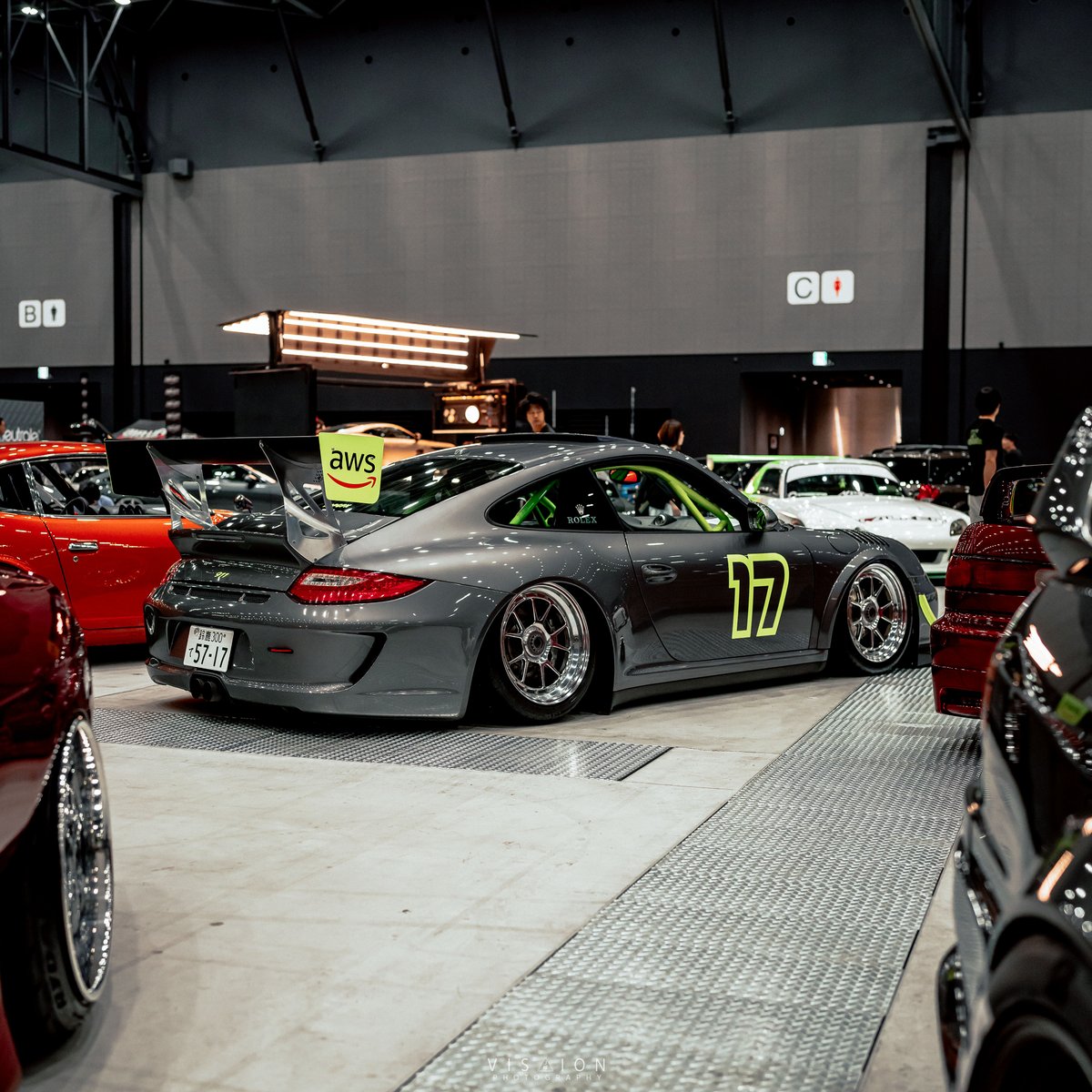 WEKFEST2024 911 997.2 GT3 CUP look ターボボデーでここまで低いとリアの迫力えぐいかっこいい🥰 オーナーさんとも会話させてもらえたし インスタFF内だったのは笑ったww #wekfest #wekfest2024