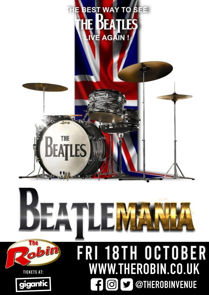 By popular demand Beatlemania are coming back to The Robin Friday 18th October! 🤩 🎟 - buff.ly/3UlwpCq #beatles #thebeatles #livemusic #music #therobin #bilston #wolverhampton