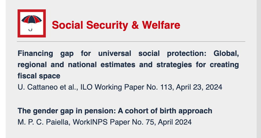 Have you missed the latest #ADAPTInternational Bulletin?  Some contributions about #socialsecurity & #welfare from @ilo and @INPS_it 
🖱️Browse it here: mailchi.mp/adaptinternati…
#GenderGap  #SocialProtection