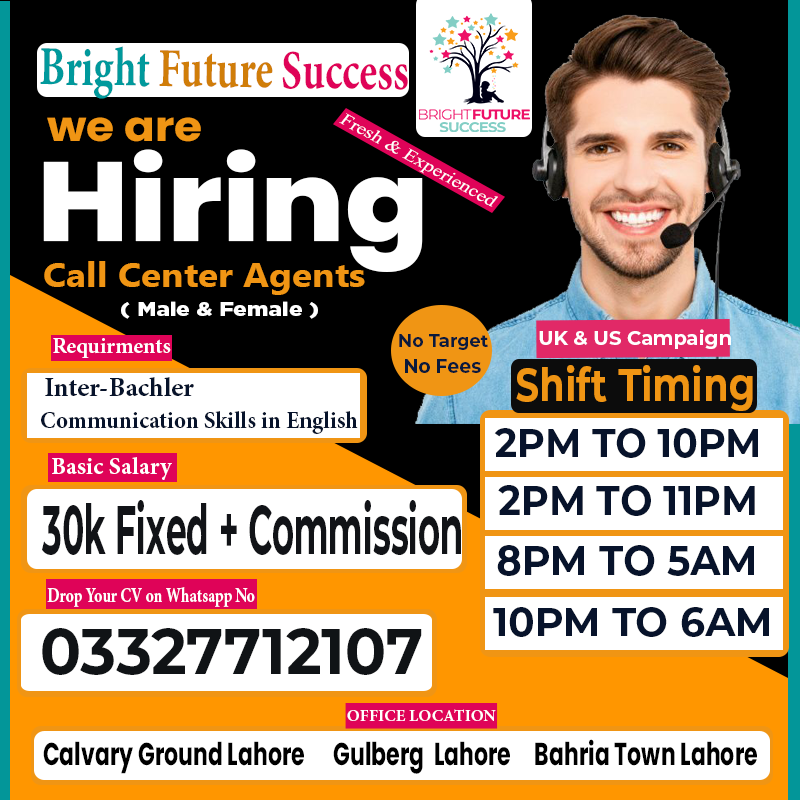 #hiring #callcenterjobs #jobsearch #callcenter #CallCenterAgent #CallCenterRepresentative #LahoreJobs #jobseekers #brightfuturesuccess #jobseeker #jobsearch2024 #jobhiring #lahorejobs #lahore #jobs2024 #fresherjob #callcenterjobslahore