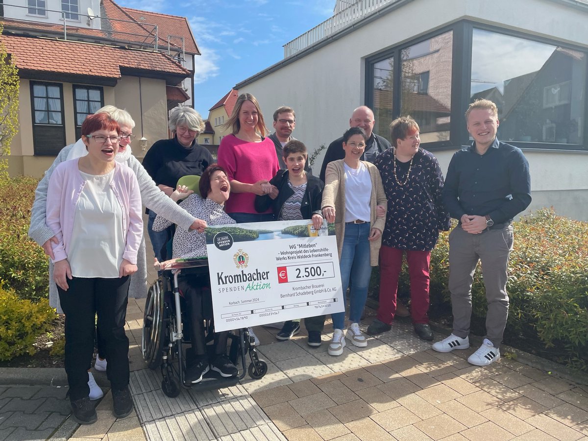 Community hat erstmals mitbestimmt: 100 Begünstigte der Krombacher Spendenaktion 2024 stehen fest
▶️krombacher.de/standards/pres…