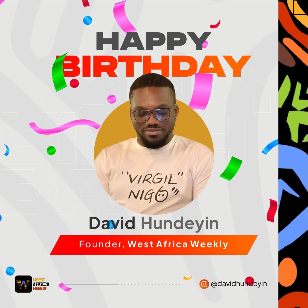 Happy Birthday to our incredible founder! Your vision and dedication inspire us everyday. 

Here’s to another year of success and innovation!

@DavidHundeyin 🎉