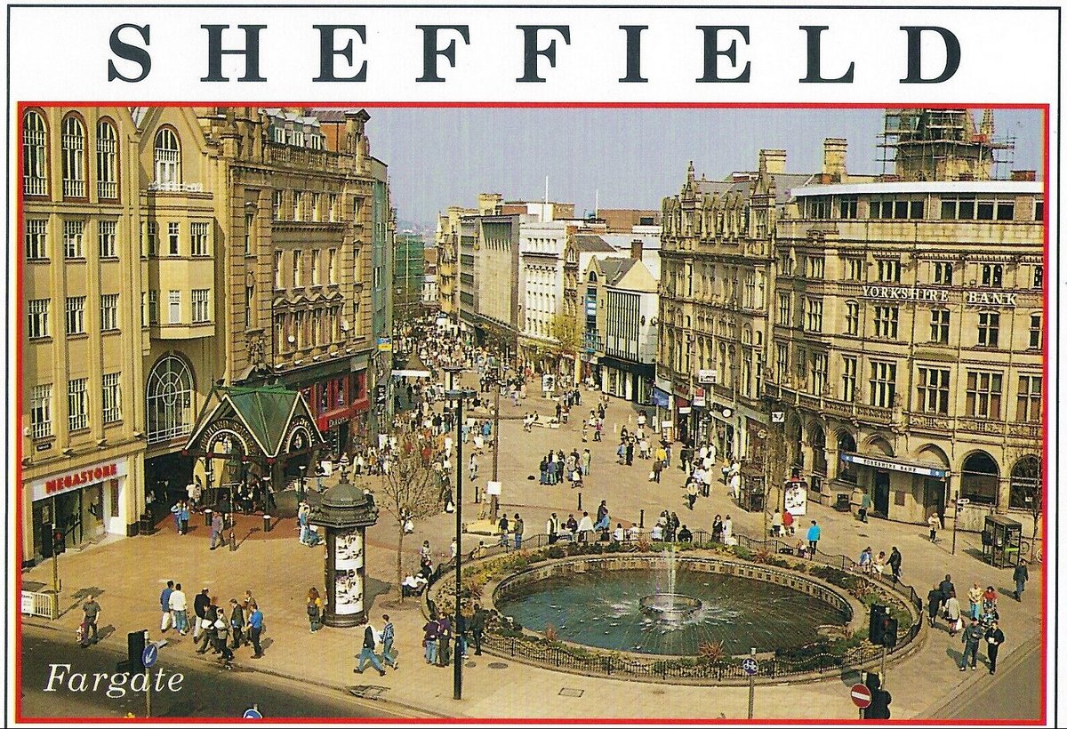 1990s postcard
#Sheffield