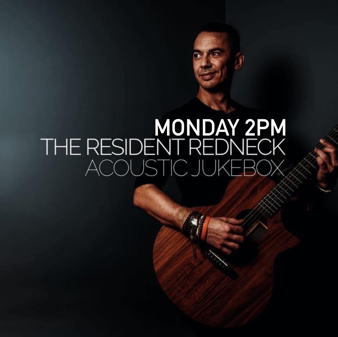 🎸MONDAY MUSIC🕺🏼 Today 2pm The Resident Redneck and his Acoustic Jukebox And don’t forget our Work Day Wind Down (some folk do work bank holidays too!) 10% off your favourite pints🍻wines🍷or enjoy 2 of our hand crafted cocktails for £8* Great ale🍻 Great Music🎸 Great Times🕺🏼