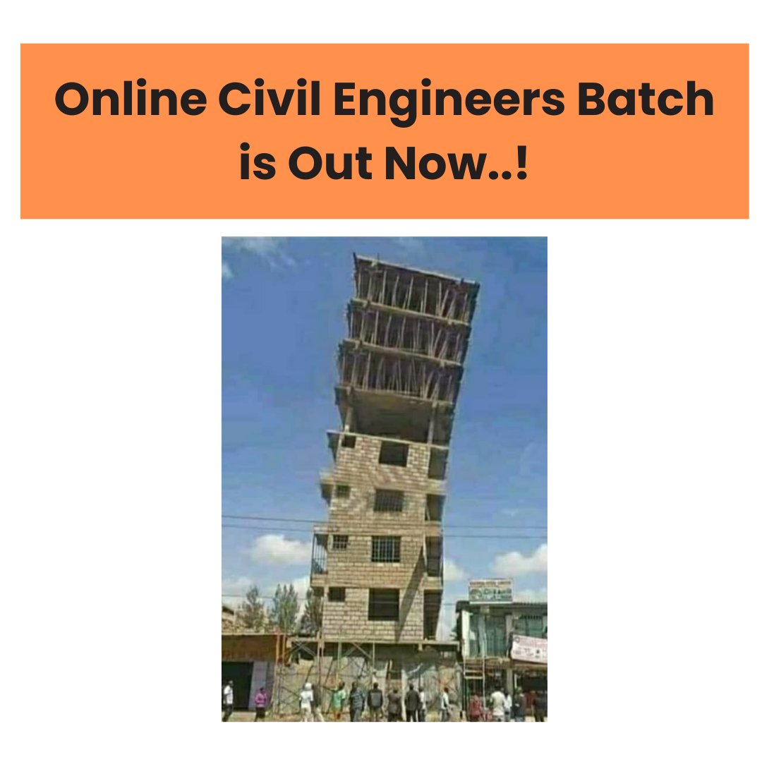iz_connect40564's tweet image. When you graduate from an online #civilengineering course and your building looks more like a modern art .
.
#OopsEngineering #onlineengineermemes #engineering #funnymemes #engineermemes #Funny #civilconstruction #MondayMotivation #Memes #MondayMood #MondayFunday #mondaymagic
