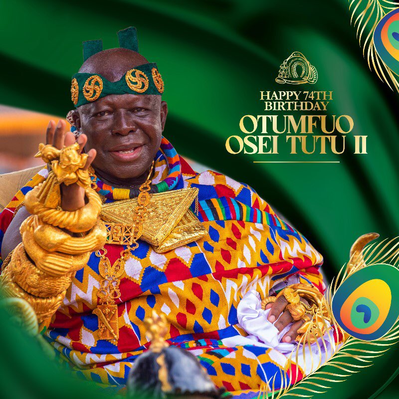 Ohene nya nkwa daa!! Long live the King #celebratingotumfuo #otumfuoat25