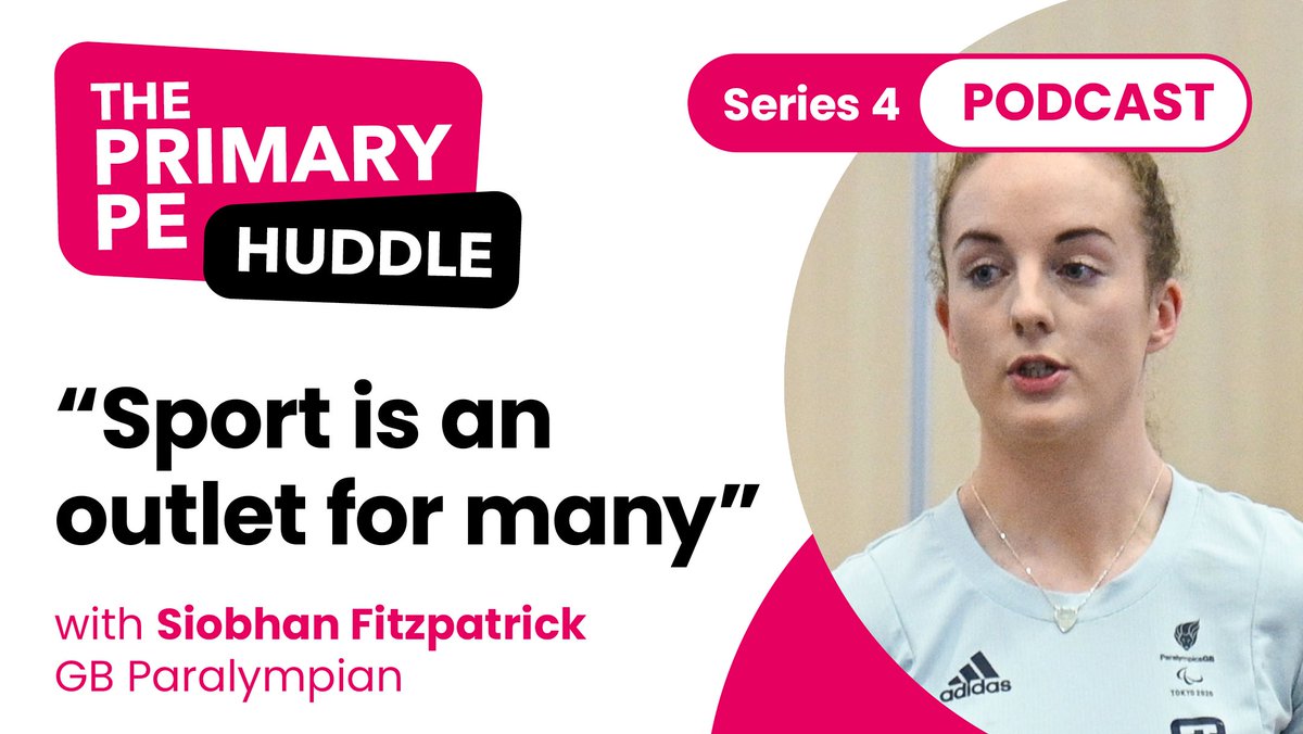 🚀 Accessibility in PE is essential. Explore ways to make PE lessons engaging for ALL pupils in our latest podcast with Paralympian Siobhan Fitzpatrick, featuring insightful examples of inclusive activities. Don't miss out! 🎧

Listen⬇️
hubs.ly/Q02thX8c0 <a href="/Shivvy_98/">Siobhán Fitzpatrick PLY</a>