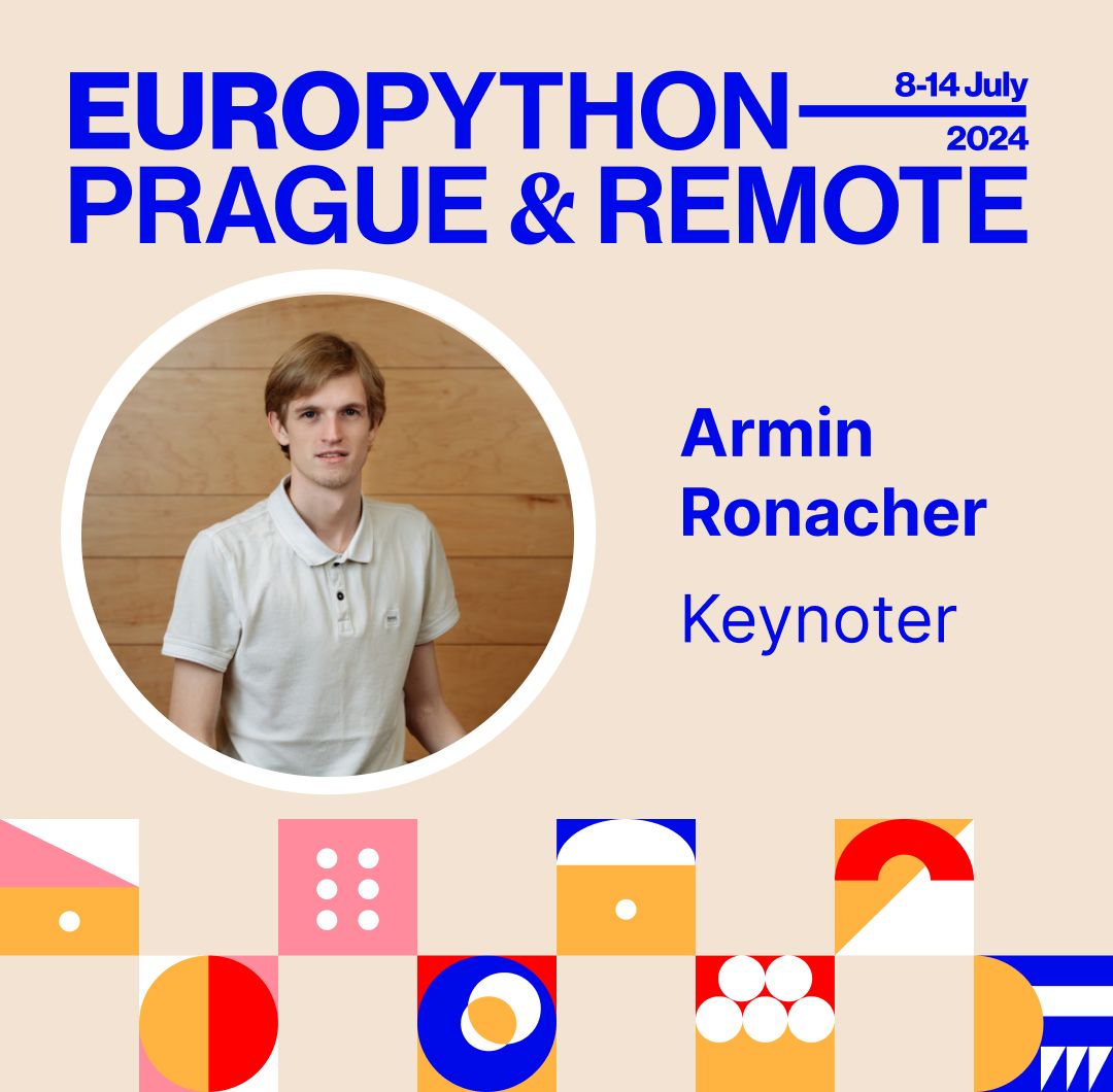 🌟 Brace yourselves! Armin Ronacher, the brains behind Flask & VP at Sentry, will keynote at EuroPython 2024. He is currently working on rye, a Rust 🦀 based package management solution for Python. Get your tickets to #EuroPython2024 🐍 ep2024.europython.eu/tickets