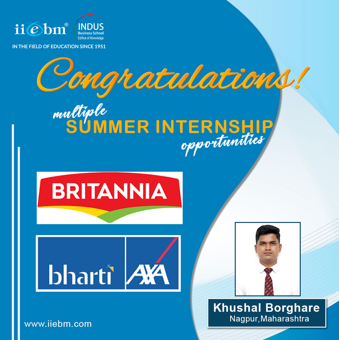 It brings us joy to announce that the students from IIEBM have been presented with diverse summer internship prospects. These opportunities showcase the holistic education provided by IIEBM.
#Internship #SummerInternship #PGDM #MBA #IIEBM #IIEBMPune