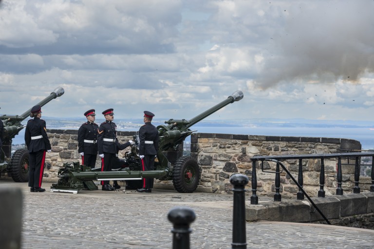 Please note there will be a gun salute today (Mon 6 May) at the castle to mark the date of the Coronation of His Majesty The King at 12 noon.