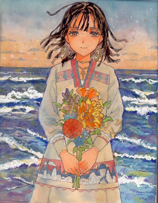 「海 浪花」のTwitter画像/イラスト(新着)