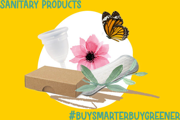 The majority of single-use period products contain a range of plastics & chemicals. Read more about sustainably made, eco alternatives: buysmartbuygreen.com/beauty/sanitar… #BuySmarterBuyGreener #COP28UAE