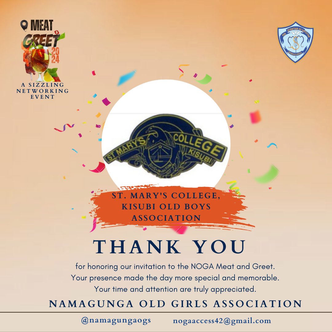 We would like to express our heartfelt thanks to The SMACK League and St. Mary's College, Kisubi Old Boys Association for attending the Meat & Greet and making it a memorable occasion. Your support and camaraderie are greatly appreciated.
