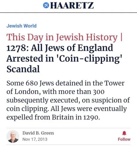 What an anti-Semitic fact.