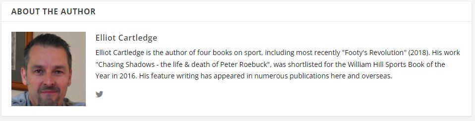 What do you mean, 'nice try'? 😂Article was written by Elliot Cartledge, as it says in the big 'About The Author' piece on it! (attached). I'm the editor mate, I run pieces from plenty of people representing a variety of views. You're really embarrassing yourself here mate! 😂