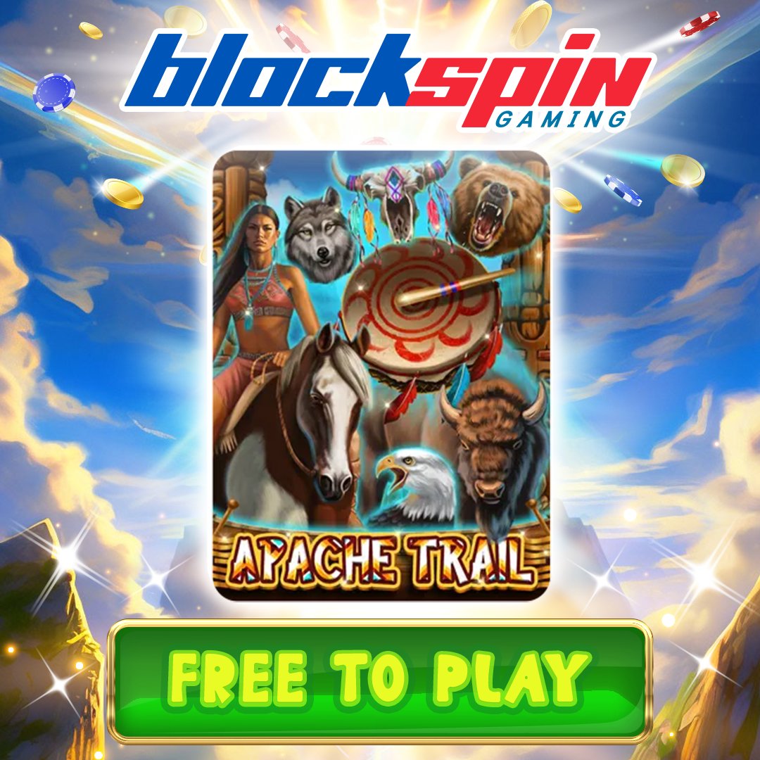 🎰SLOT OF THE WEEK🎰
🦅Apache Trail is our slot of the week! Show your biggest win in Apache Trail on the comment section and tell us why you like this slot!

🆓Play for FREE in @BlockSpinGaming!
#free2play #FREENFTs #FreeSlots