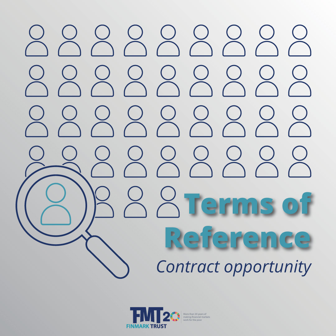 Finmarktrust's tweet image. 🔍Consulting opportunity: Local Project Coordinator, Botswana
We&apos;re in search of a dynamic Project Coordinator to support stakeholder engagement and research on our financial inclusion work in Botswana.
Details in #termsofreference: finmark.org.za/TOR/TOR_for_Bo…

Apply by 16 May 2024.