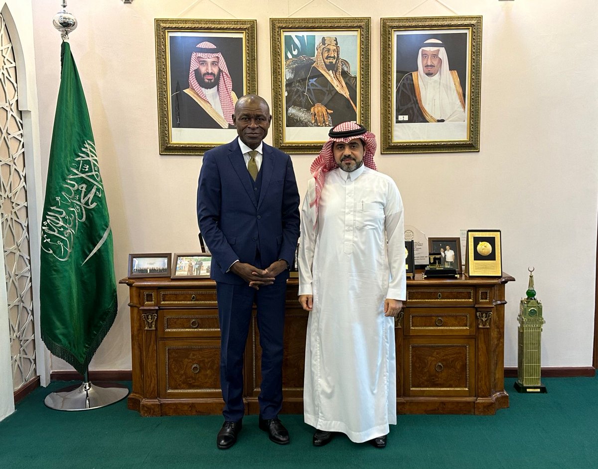 'I had the pleasure of meeting H.E. Ambassador Yahya Ahmed Okeish of the Kingdom of Saudi Arabia in Tanzania to discuss strengthening our cooperation on heritage preservation in Zanzibar.' — Michel Toto, UNESCO Head of Office and Representative