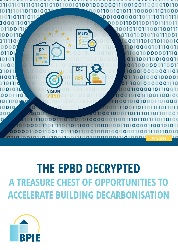 🔎#EPBD decrypted🔎
4 building blocks to decarbonise buildings in a socially fair way

1⃣Updated standard for new buildings
2⃣Renovation policies for existing buildings
3⃣Planning for the 2050 vision & H&C decarbonisation
4⃣A stronger enabling framework

👀t.ly/IfjMH