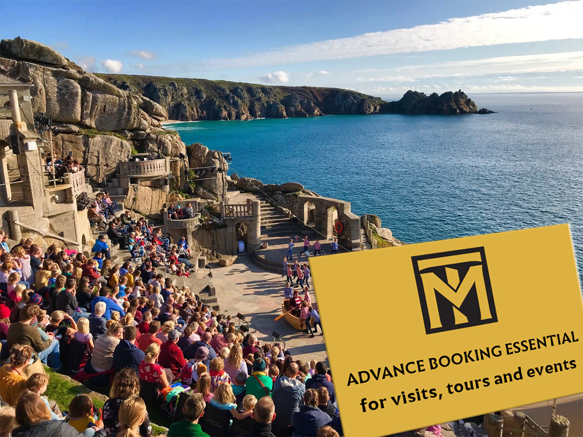 May Bank Holiday at the Minack All visits and performances today are SOLD OUT. Please help us relieve traffic congestion in Porthcurno by not travelling to the Minack today unless you have purchased a ticket. Thank you.