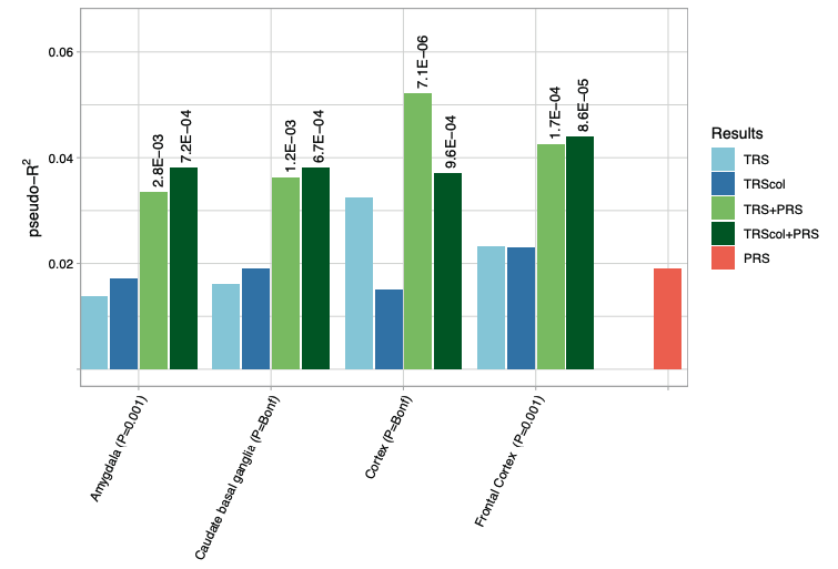 Elegant study on gene expression in #ADHD nature.com/articles/s4138… 🧬Generated transcriptomic risk scores (TRSs) for ADHD 🧬Individuals with ADHD have higher burden of TRSs than controls @cabana_judit @natalia_llonga @RibasesM, @drramosquiroga @VHIR_ @vallhebron @CIBER_SAM