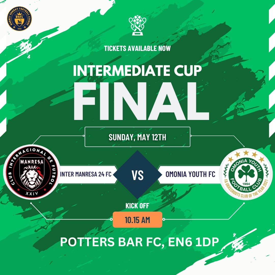 It's cup final week! This coming weekend we will be challenging to win our first ever trophy in the @BarnetLeague intermediate Cup Final. A tough task but will give it our very best shot. 💪 #greenarmy #sundayleague #cupfinalists #propertrophies